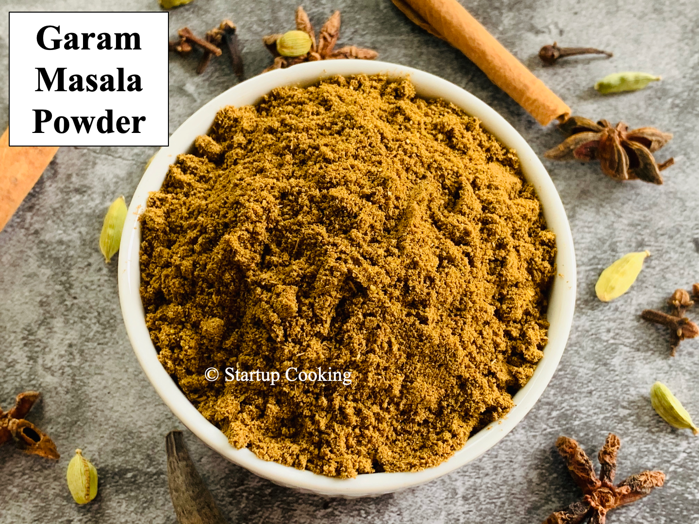 Garam Masala Powder Recipe Startup Cooking 1