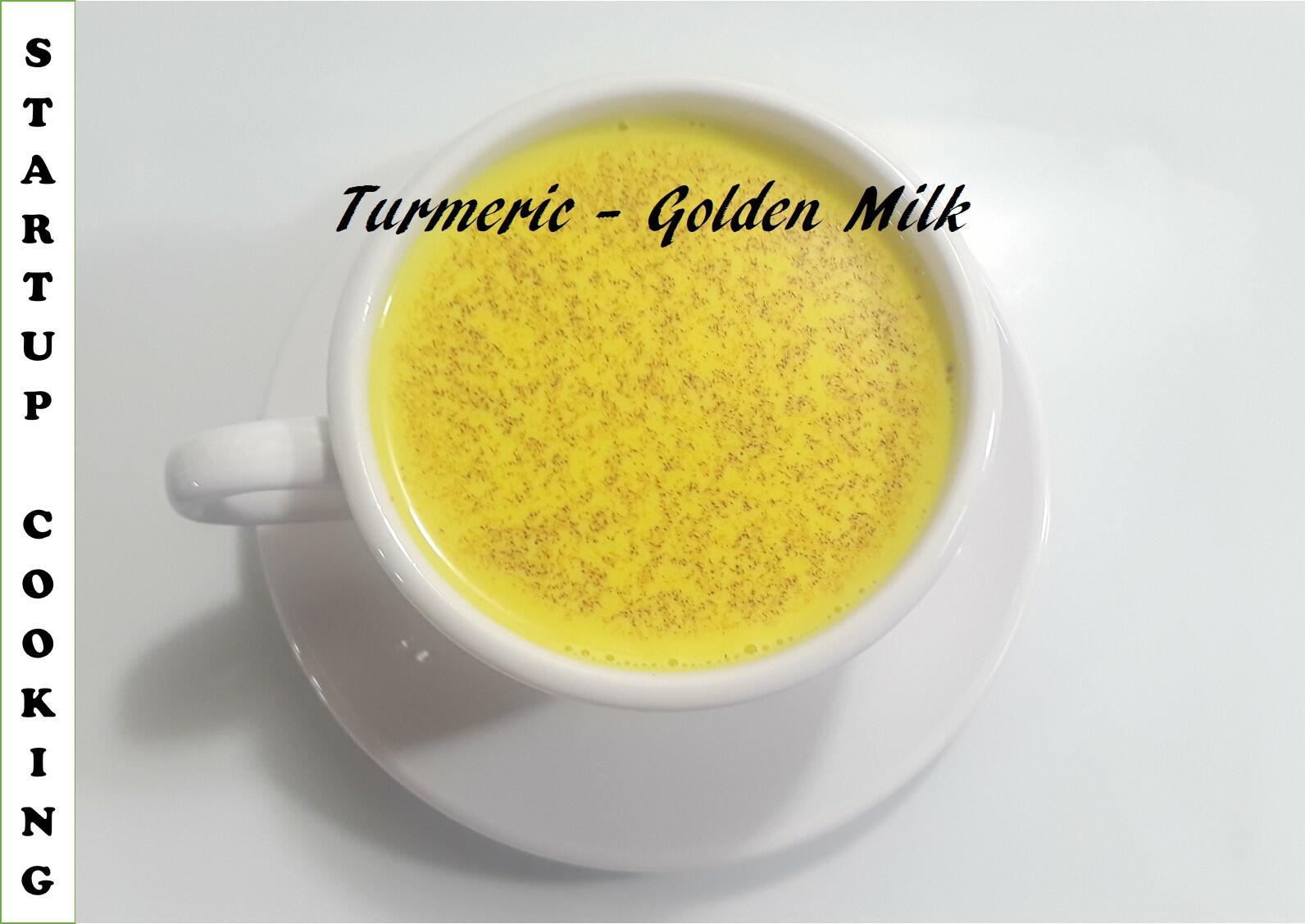 Turmeric Golden Milk Golden Milk Startup Cooking 1