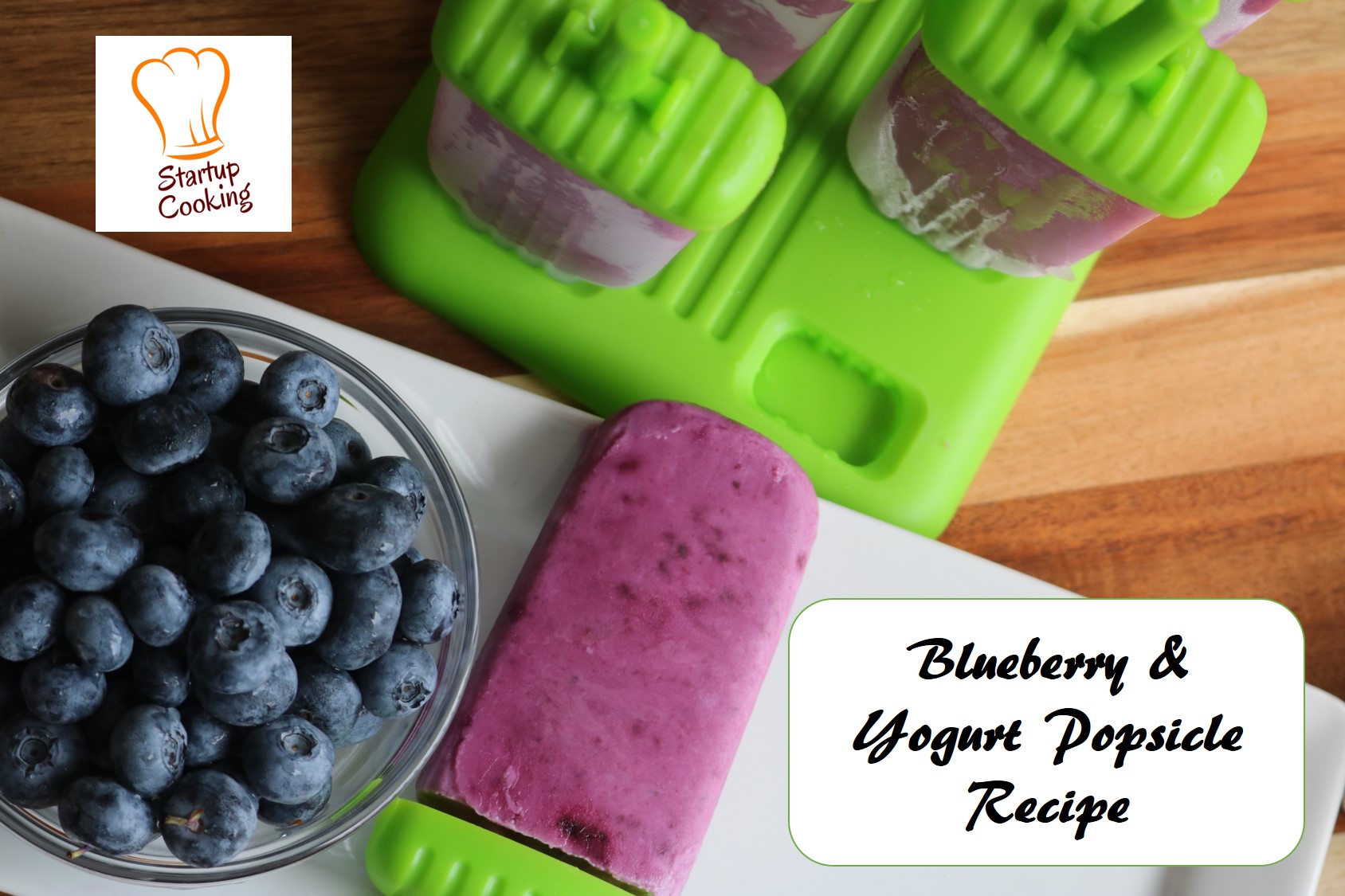 Blueberry Popsicle Recipe Blueberry Yogurt Popsicle Startup Cooking 1