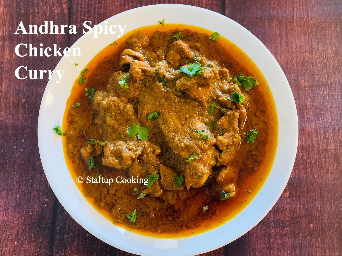 Andhra Chicken Curry Andhra Kodi Kura Startup Cooking 1