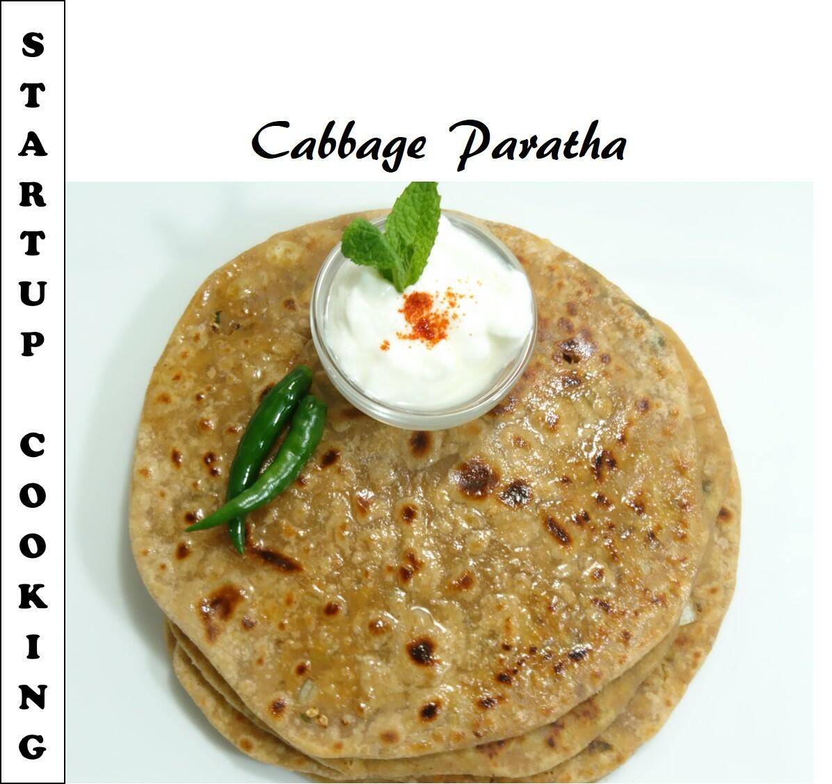 Cabbage Paratha Recipe Patta Gobhi Paratha How To Prepare Cabbage Paratha Startup Cooking 1