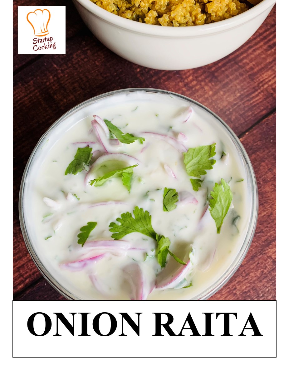 Onion Raitha Recipe Thayir Pachadi Onion Raitha For Biryani Startup Cooking 1