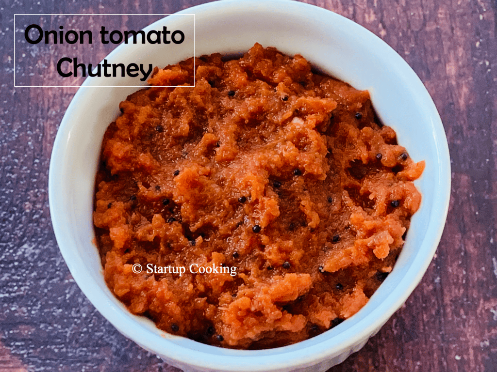 Onion Tomato Chutney Red Chutney For Idli And Dosa Sidedish For Idli And Dosa Startup Cooking 2