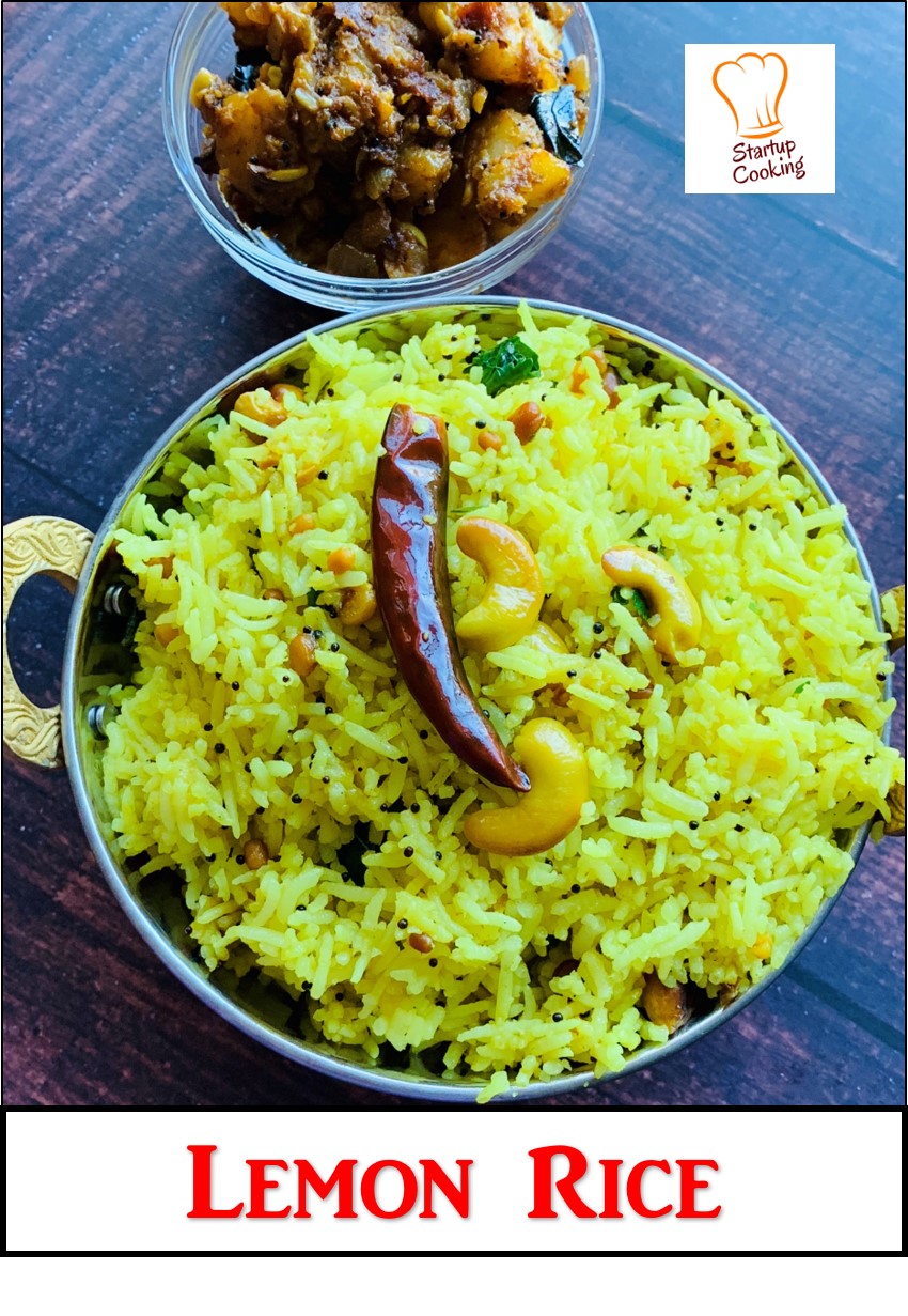 Lemon Rice Recipe How To Make Lemon Rice Recipe Startup Cooking 1