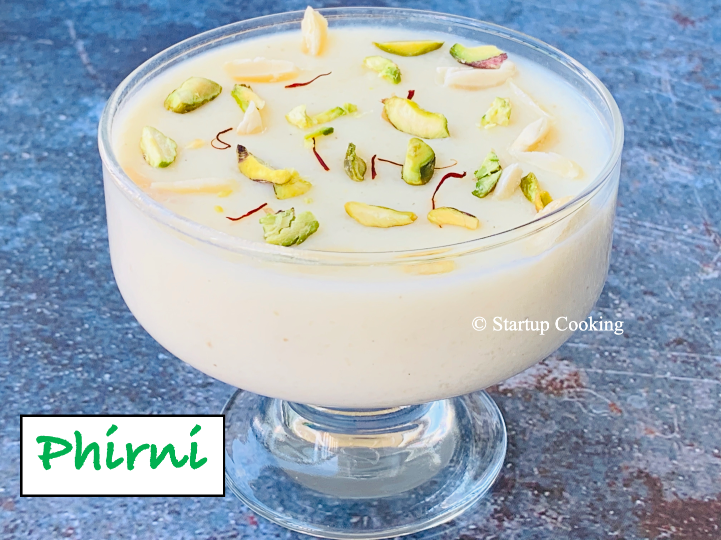 Phirni Recipe Rice Phirni Dessert Recipe How To Make Phirni Startup Cooking 1