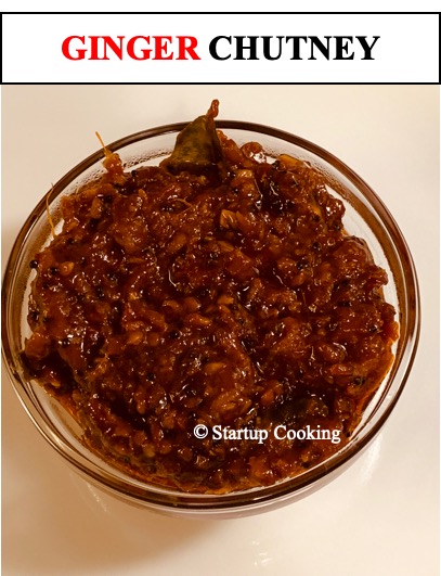 Ginger Chutney Side Dish For Idli Dosa And Adai Startup Cooking 1