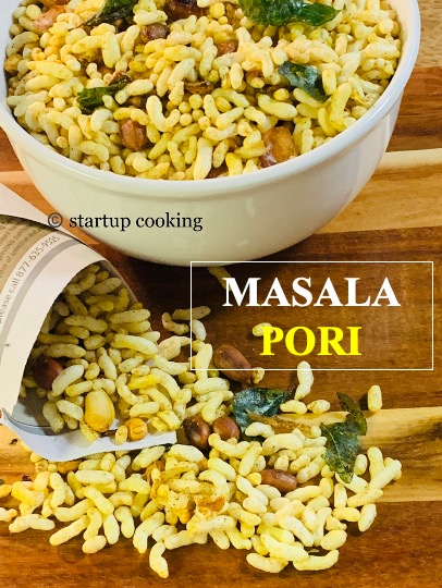 Masala Pori Recipe Evening Snack Snacks Pori Recipe Startup Cooking 1