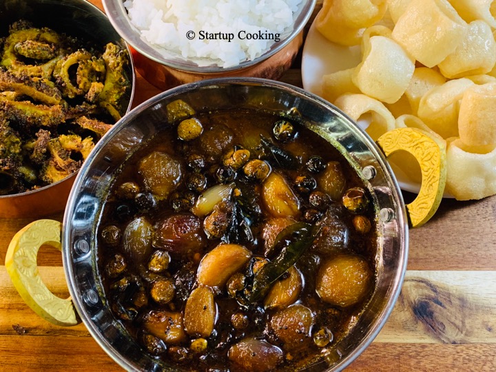Sundakkai vatha kuzhambu