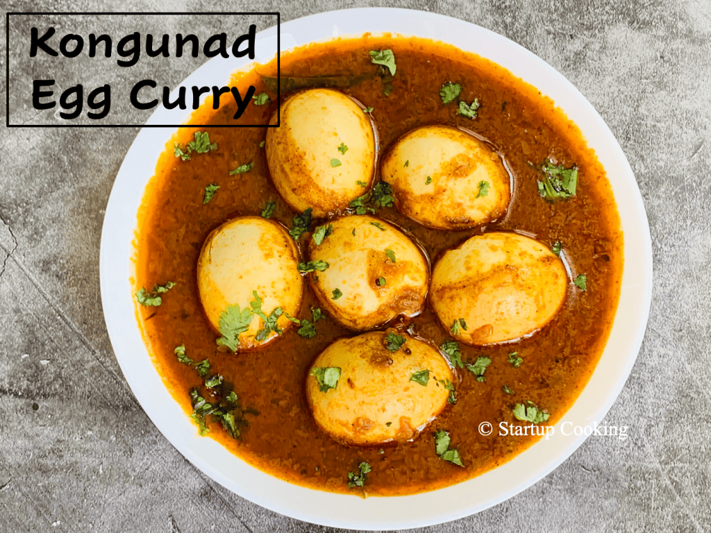 Egg Curry Recipe Kongunadu Muttai Kuzhambu Muttai Kuzhambu Egg Recipes Startup Cooking 1