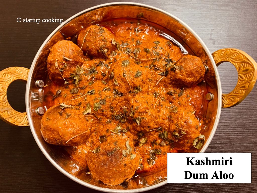 Dum Aloo Recipe Kashmiri Dum Aloo Recipe Startup Cooking 1