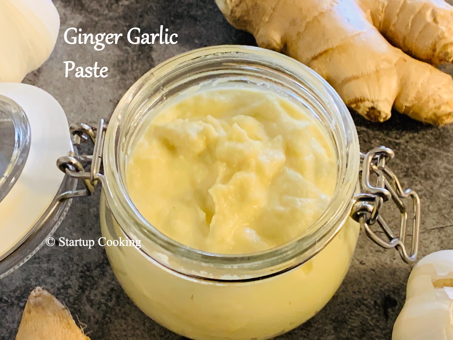 Ginger Garlic Paste Recipe Condiments Startup Cooking 1