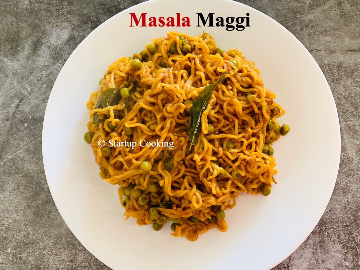 Masala Maggi Recipe Maggi Noodles Startup Cooking 1