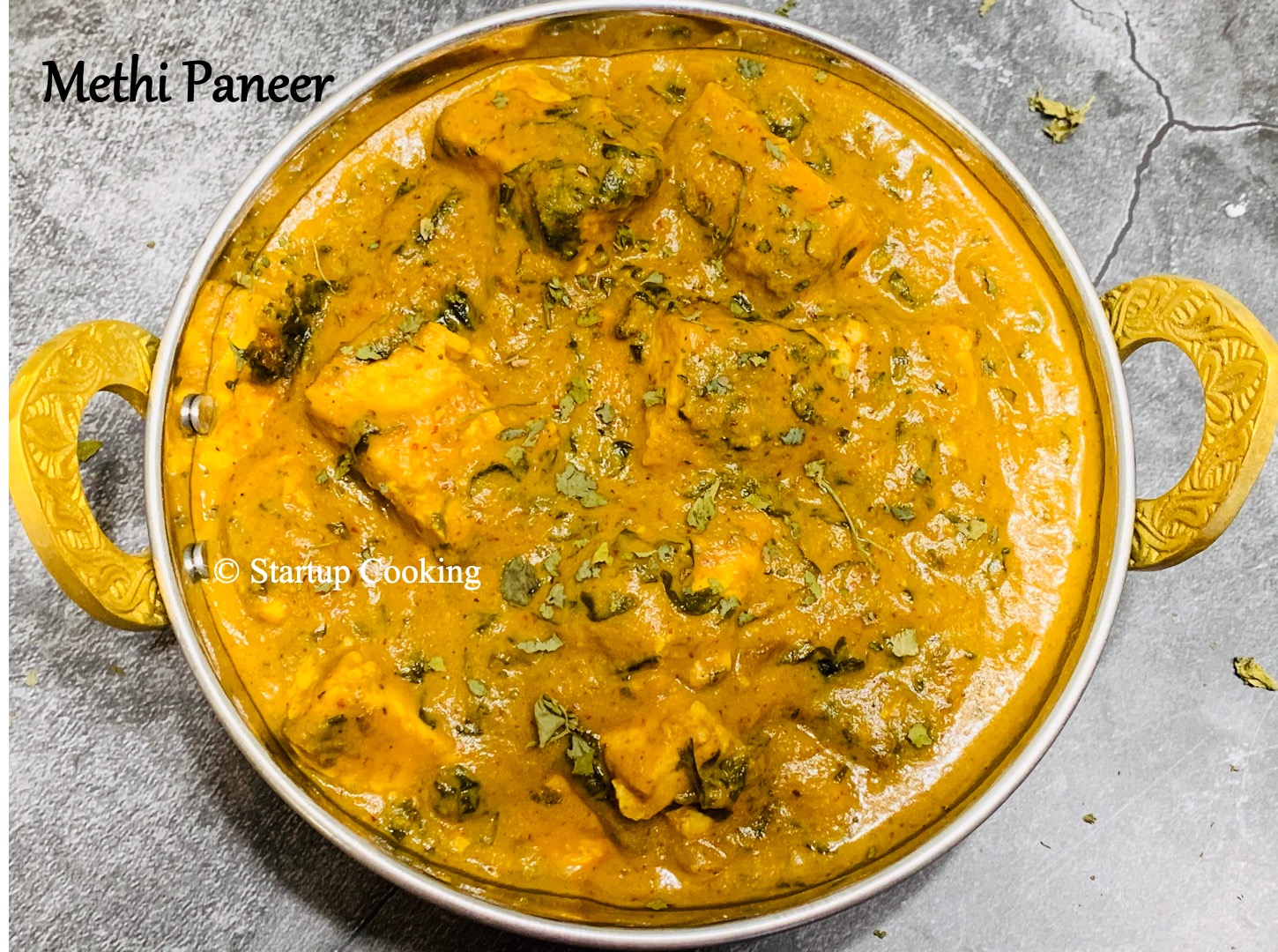 Methi Paneer