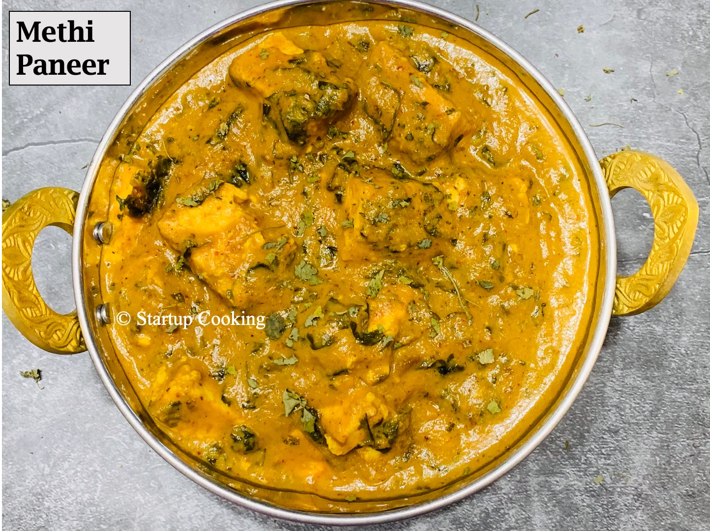 Methi Paneer