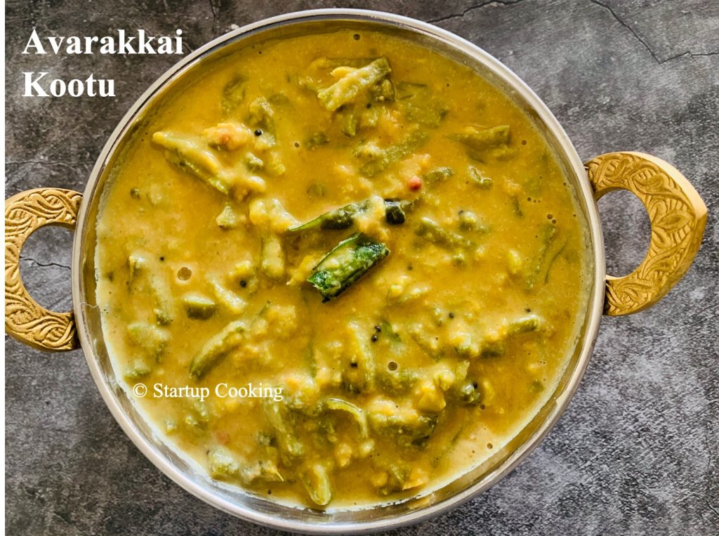 Avarakkai Kootu Recipe Broad Beans Kootu Side Dish For Rice And Chapathi Startup Cooking 23