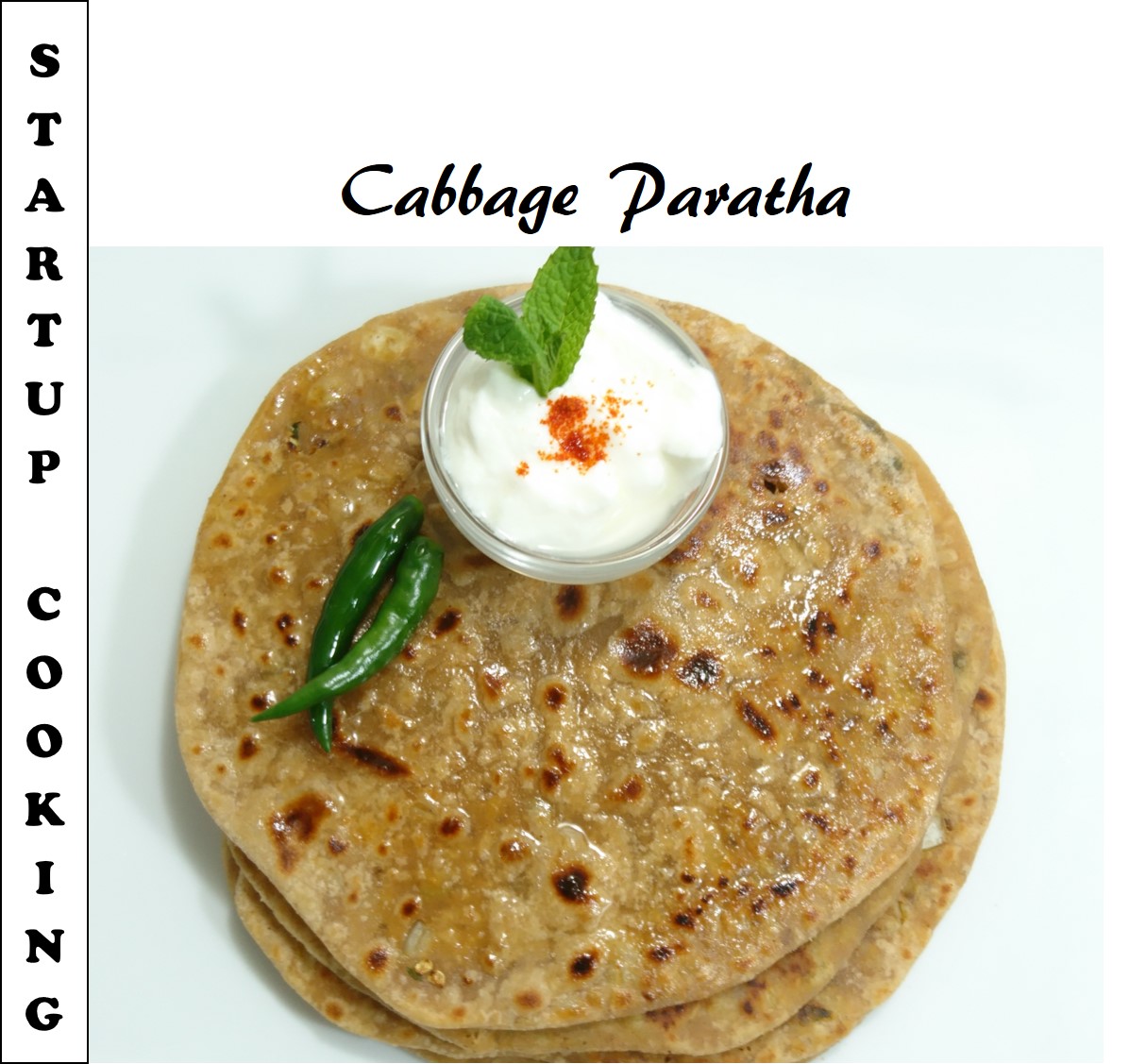 cabbage paratha