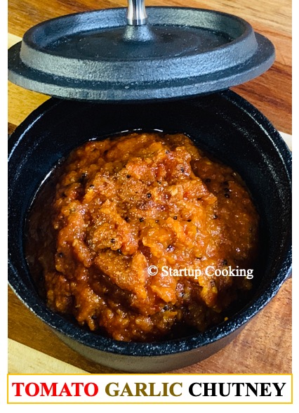 tomato garlic chutney