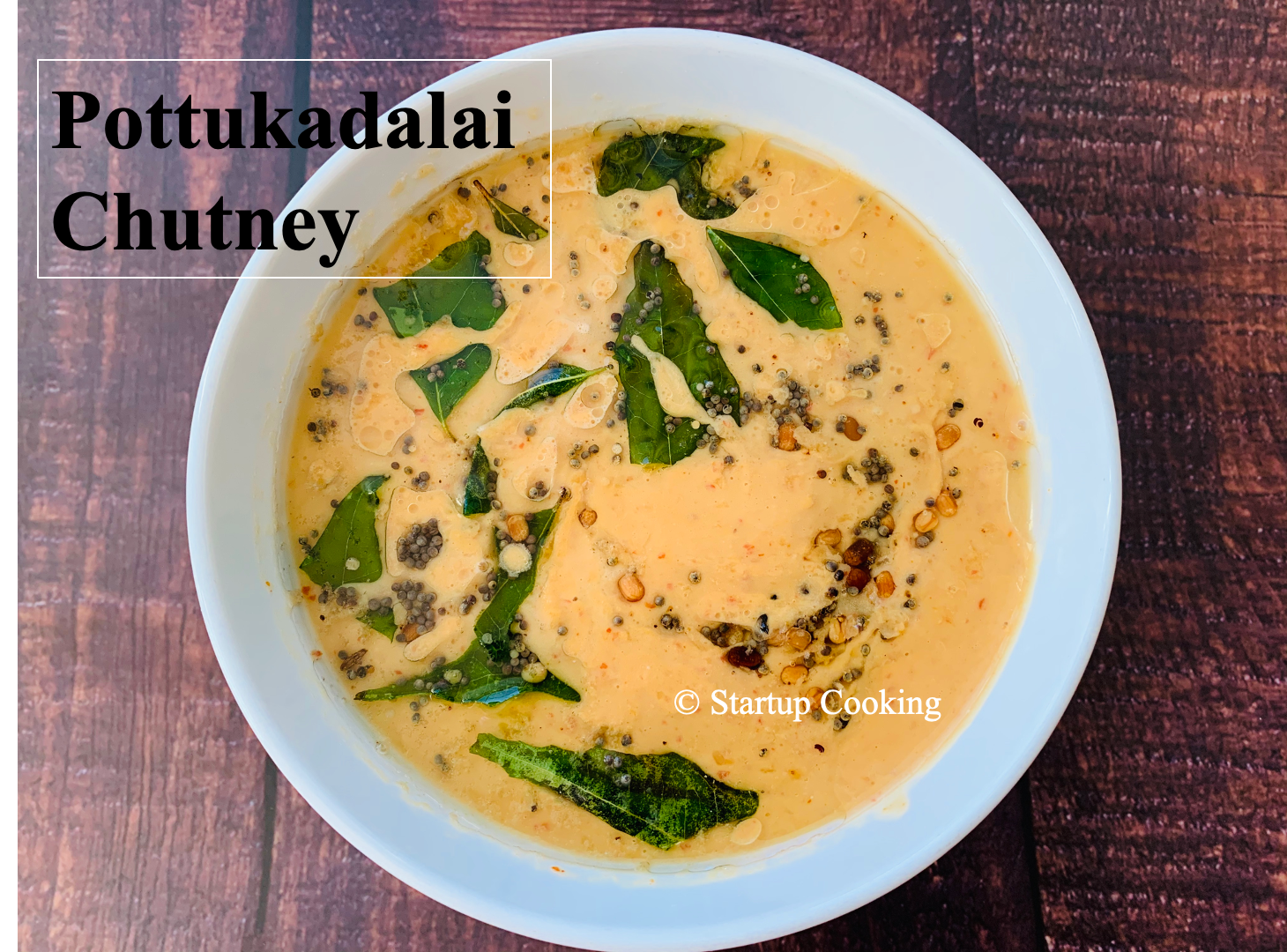 pottukadalai chutney