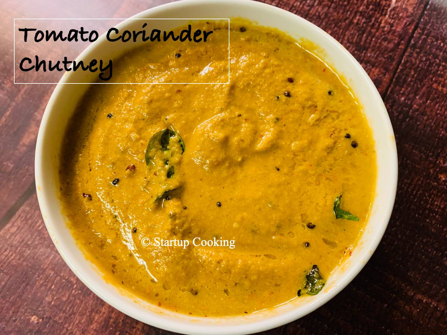 tomato coriander chutney