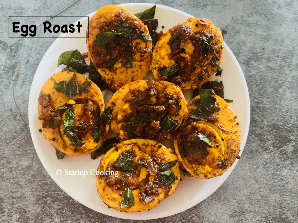 Egg Roast Recipe Dry Egg Roast Startup Cooking 20