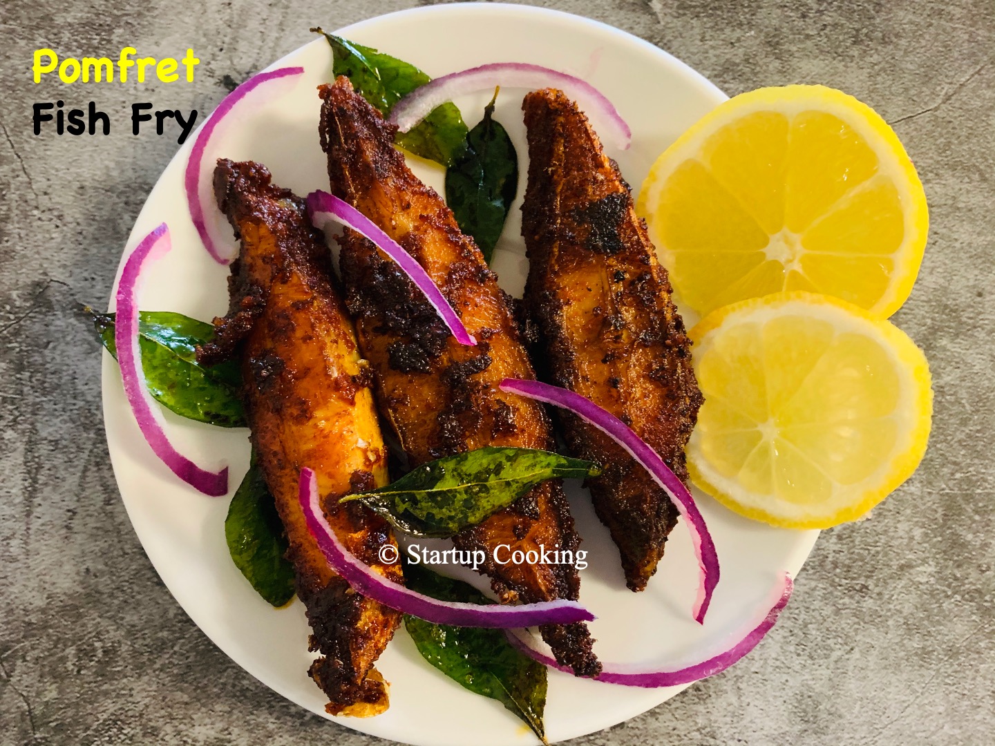pomfret fry
