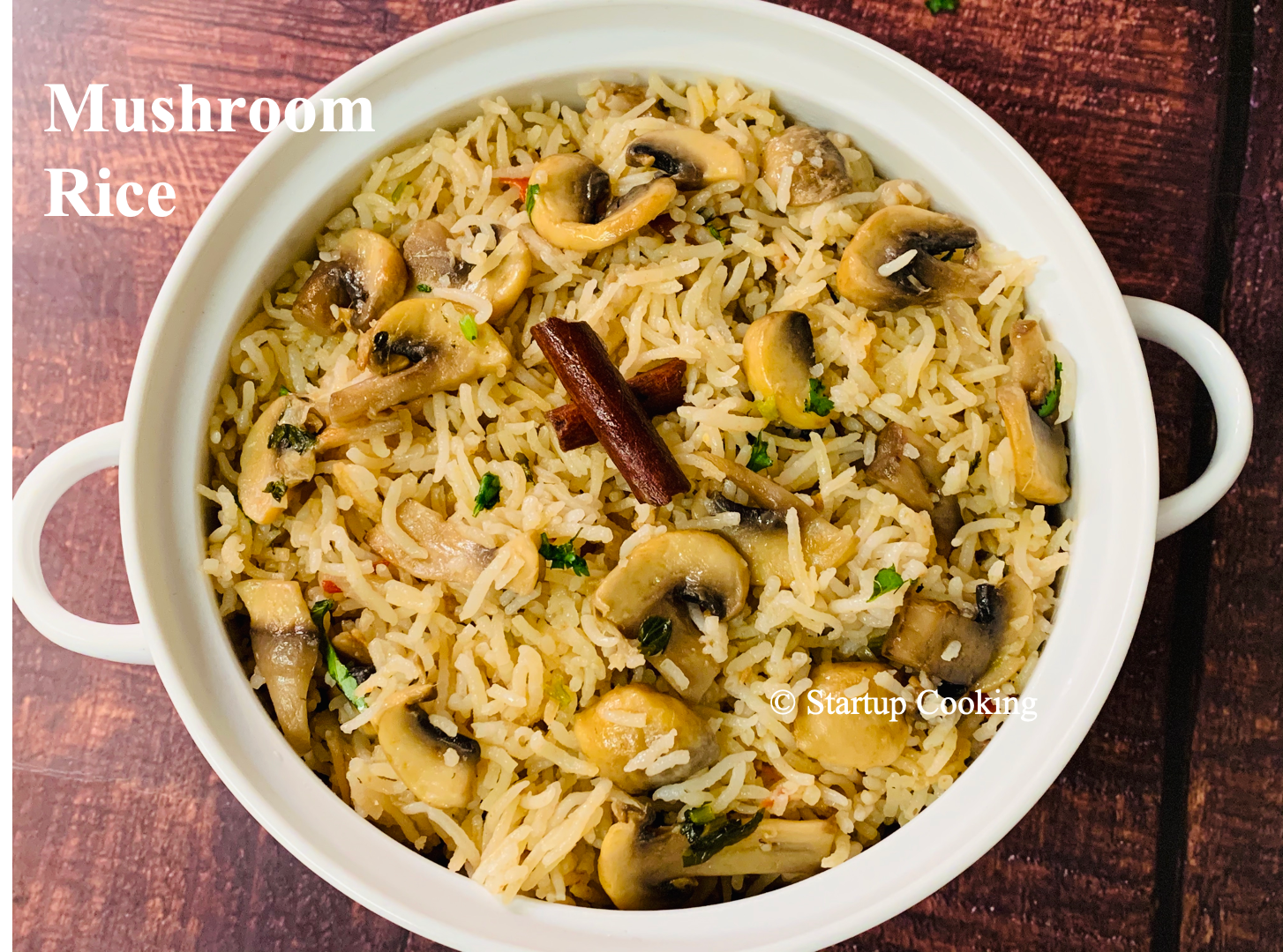 mushroom rice