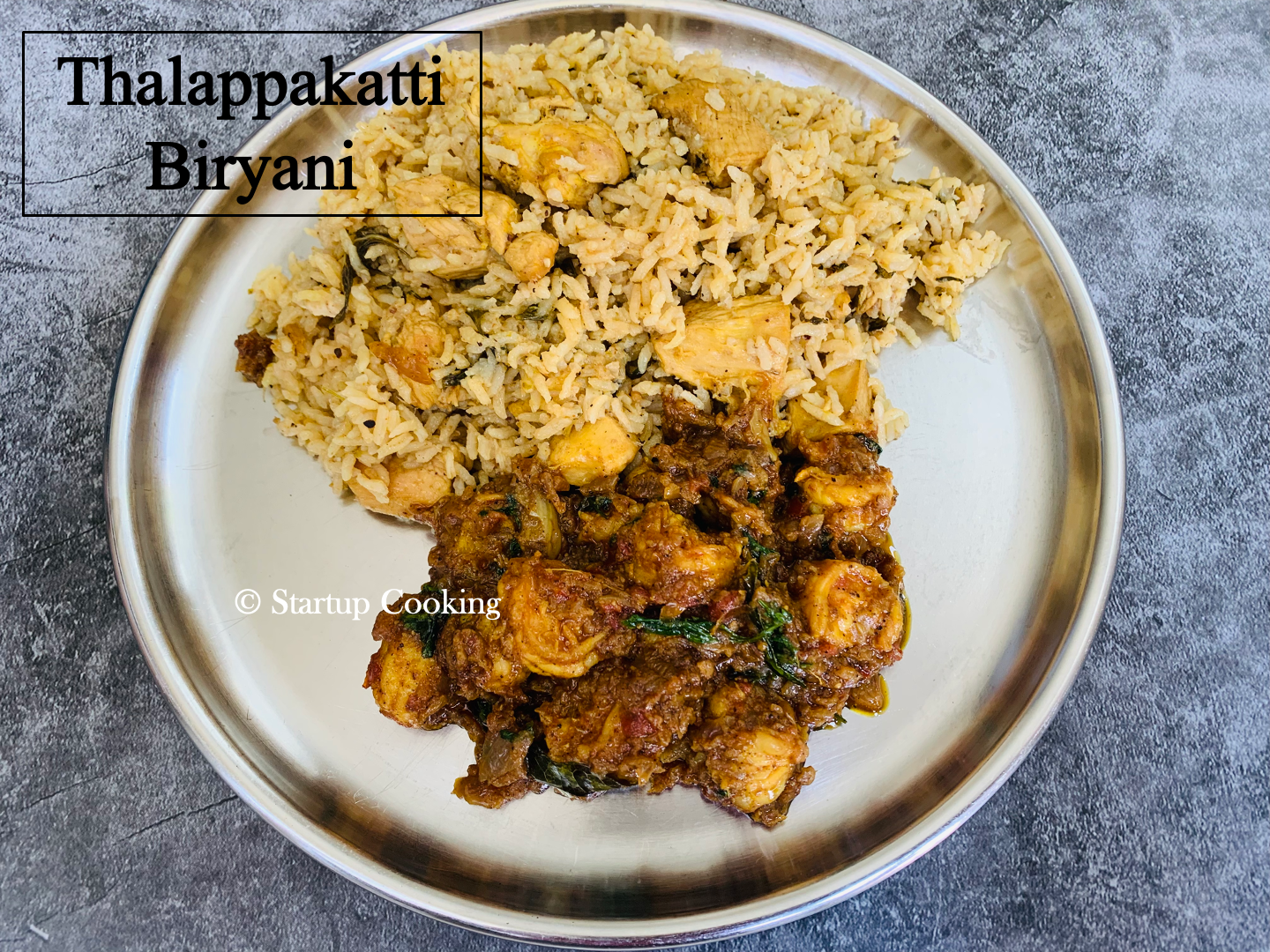 thalappakatti chicken biryani