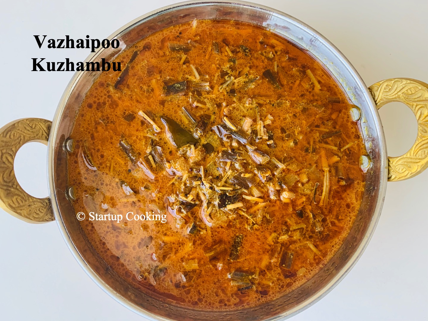Vazhaipoo Kuzhambu