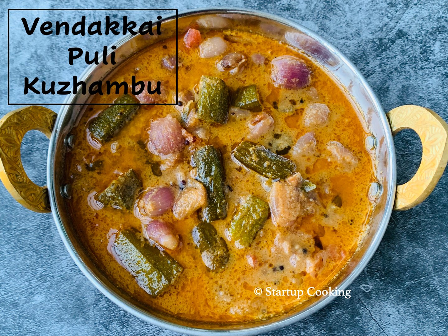 vendakkai puli kuzhambu