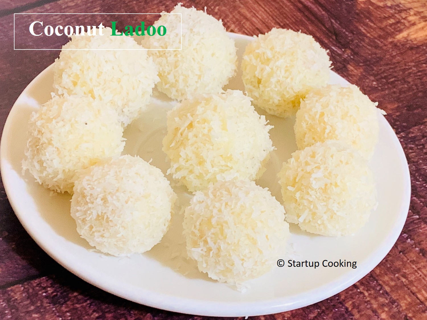 coconut ladoo