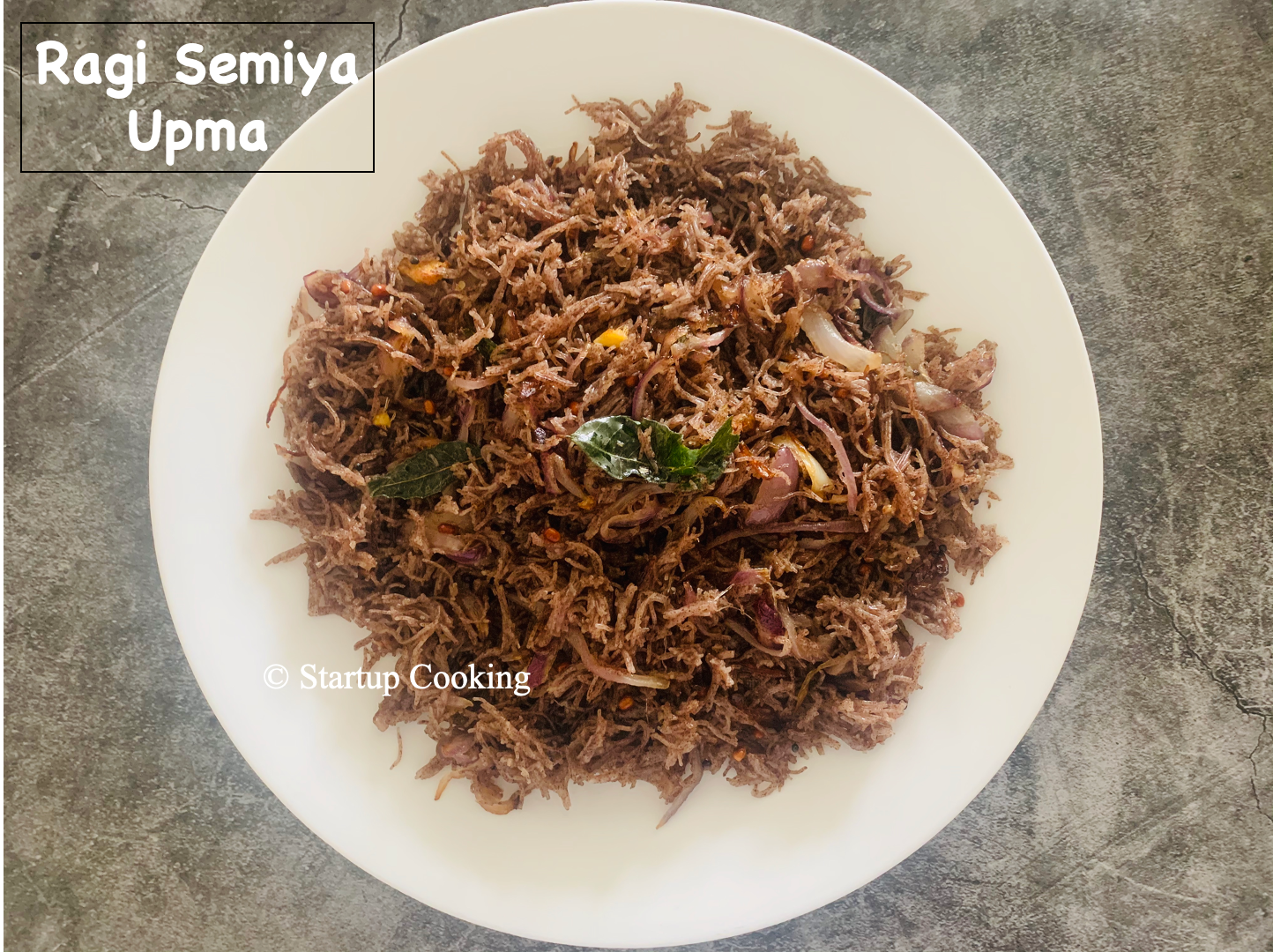 ragi semiya Upma
