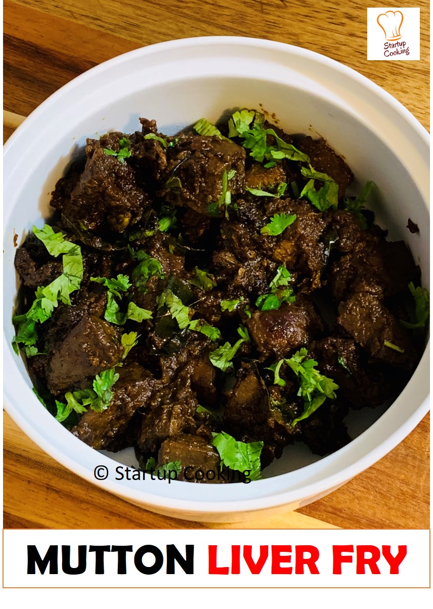 mutton liver fry