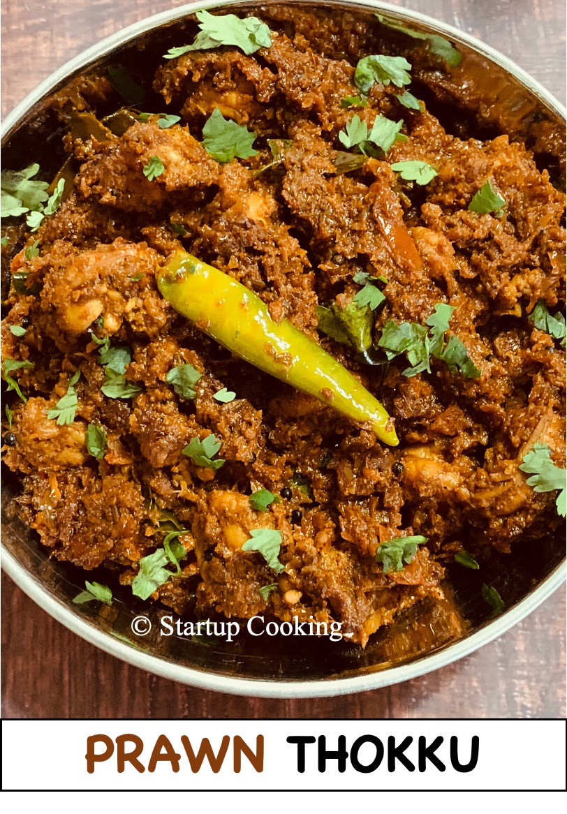 prawn thokku