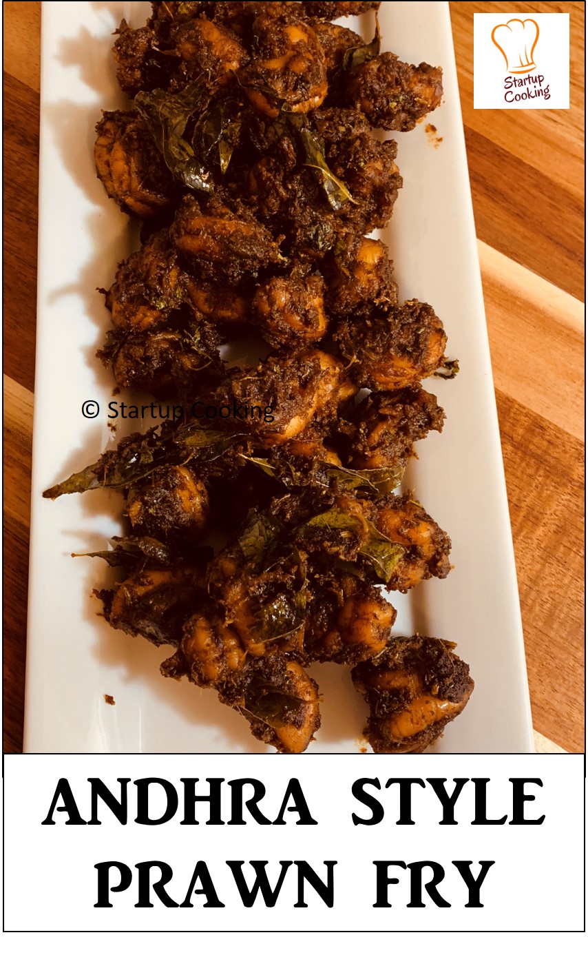 Andhra style prawn fry