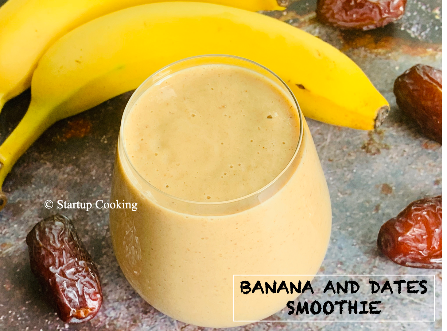 banana dates smoothie