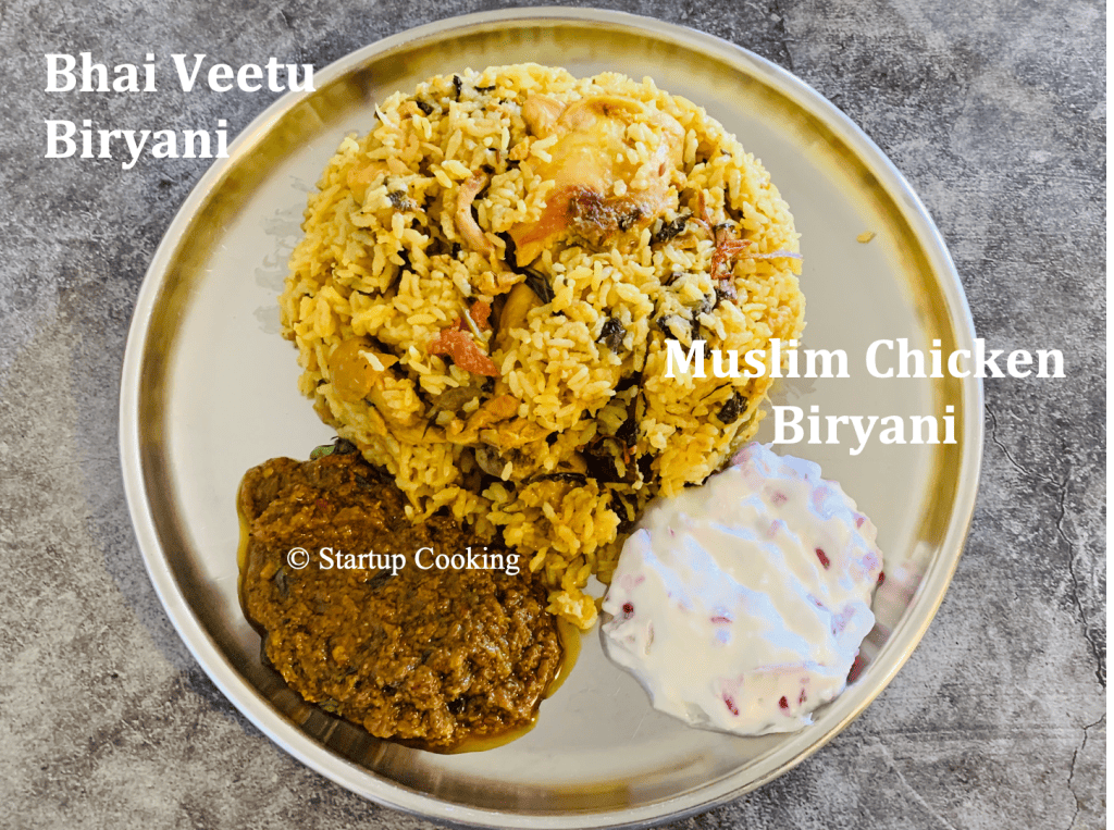 Bhai Veetu Biryani Recipe Tamilnadu Style Muslim Chicken Biryani Startup Cooking 30