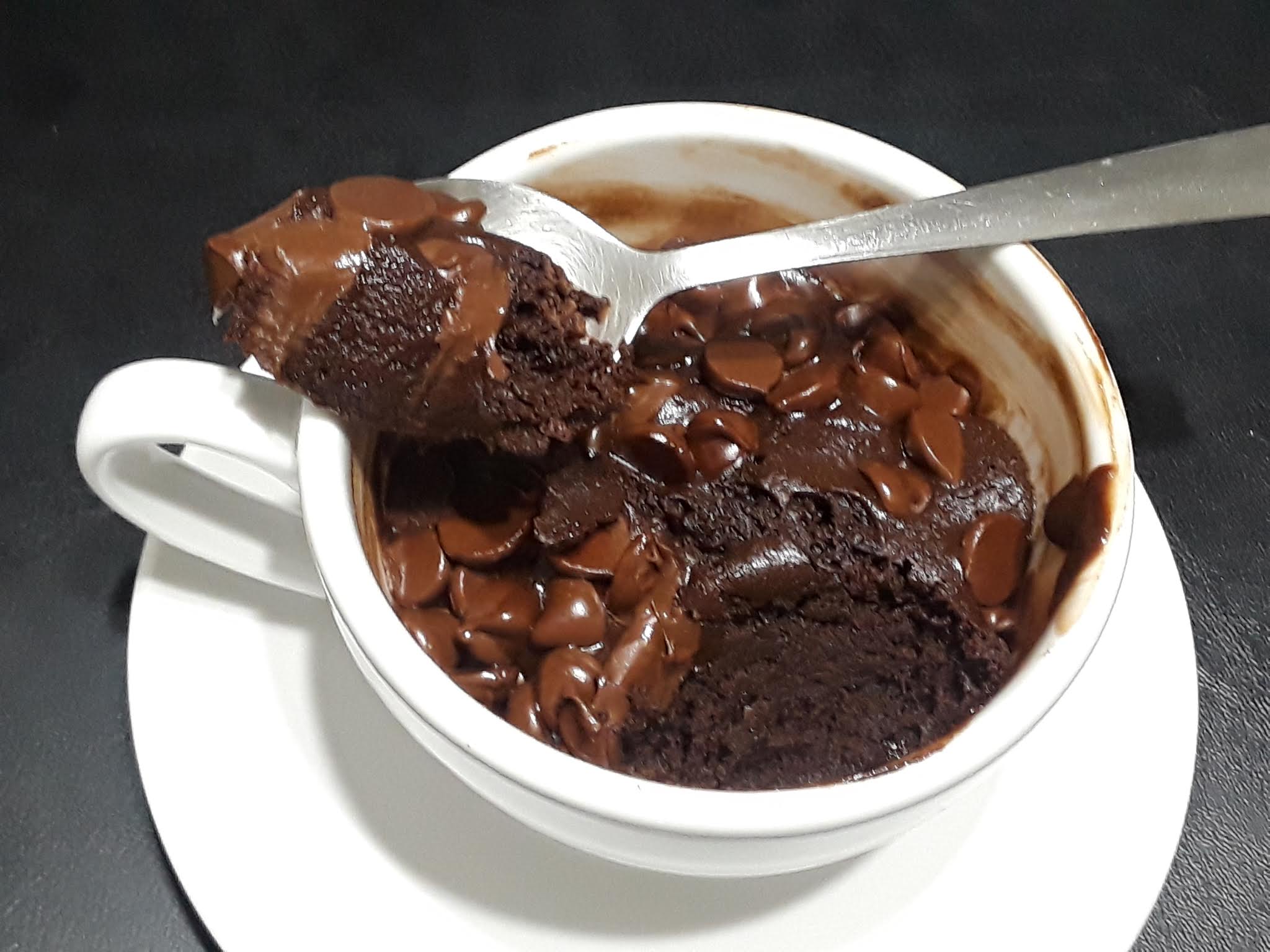 microwave brownie