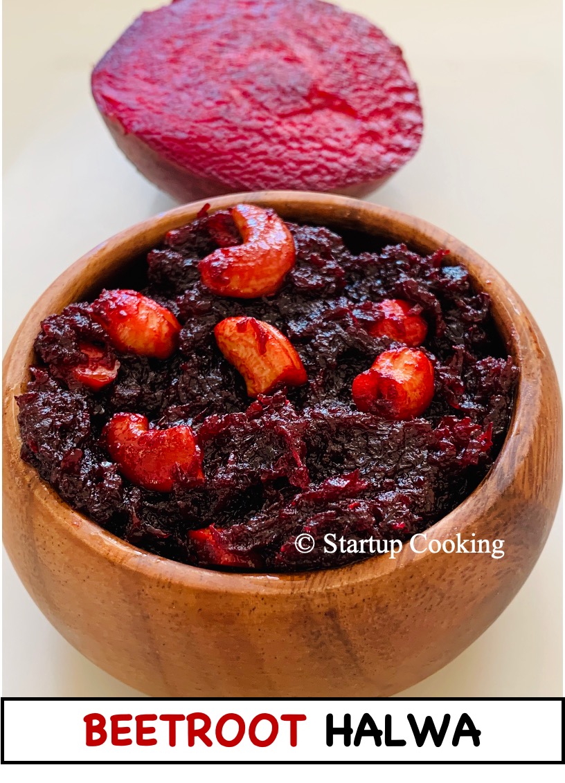 beetroot halwa
