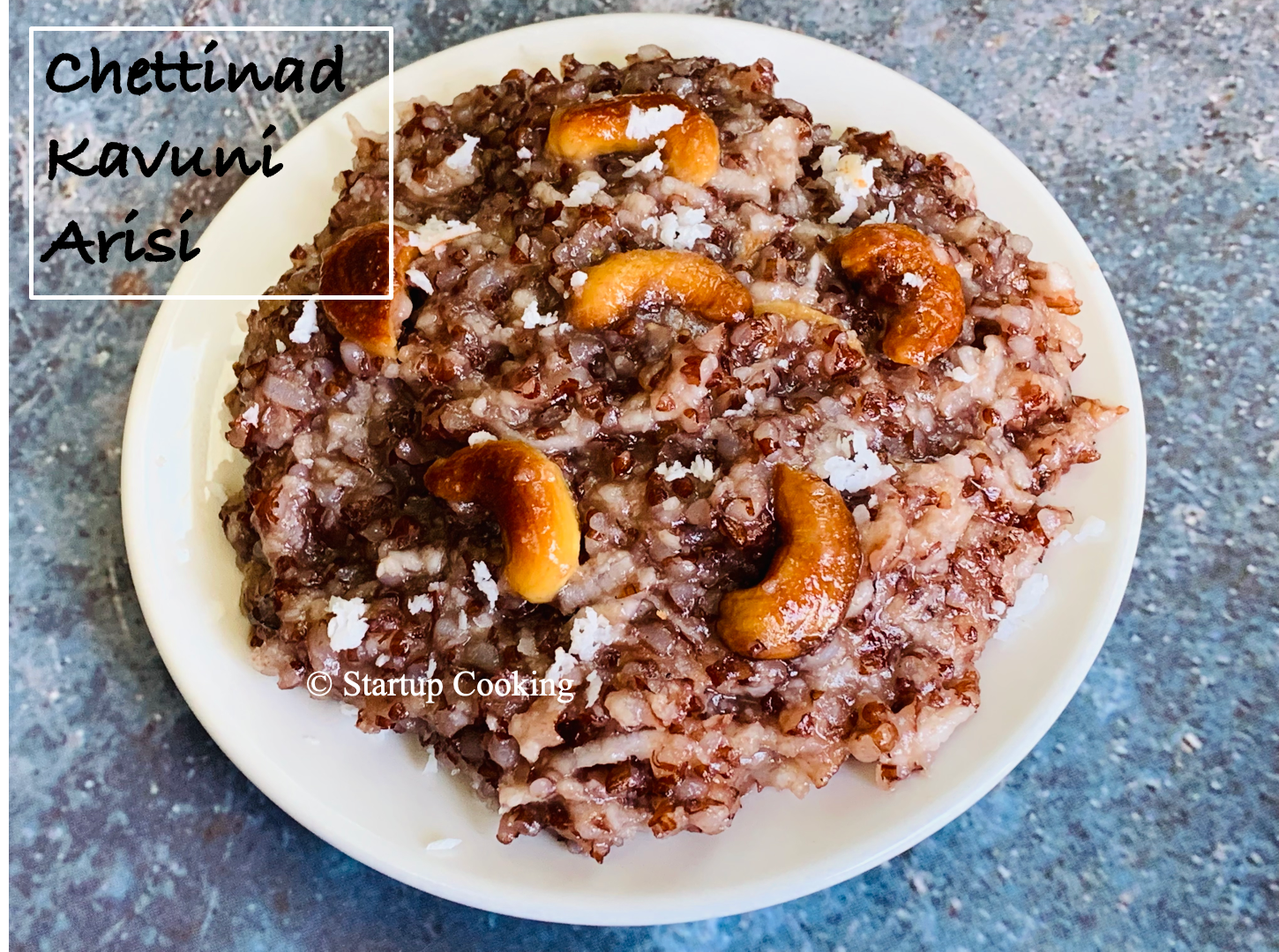 chettinad kavuni arisi sweet