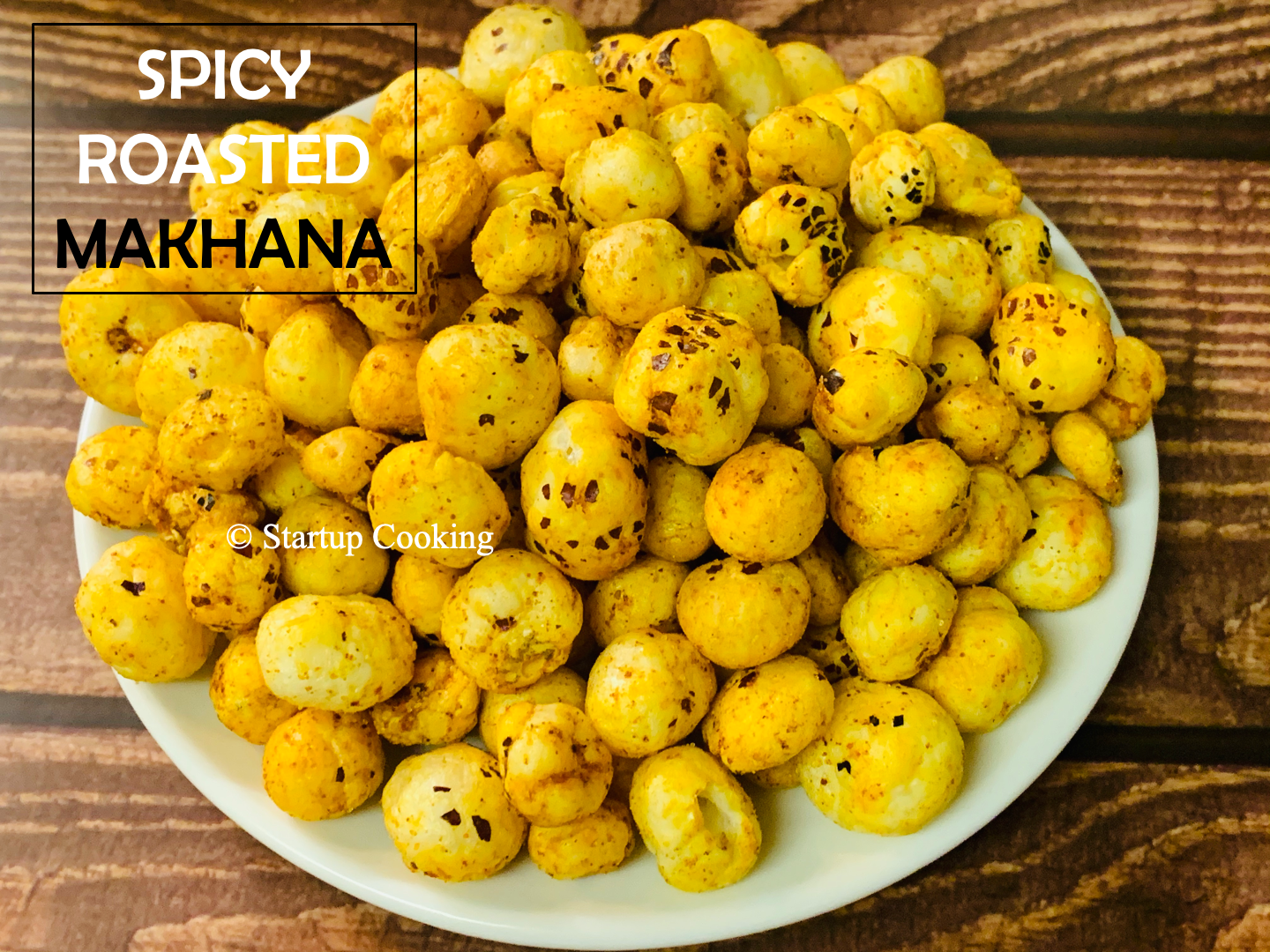 spicy makhana
