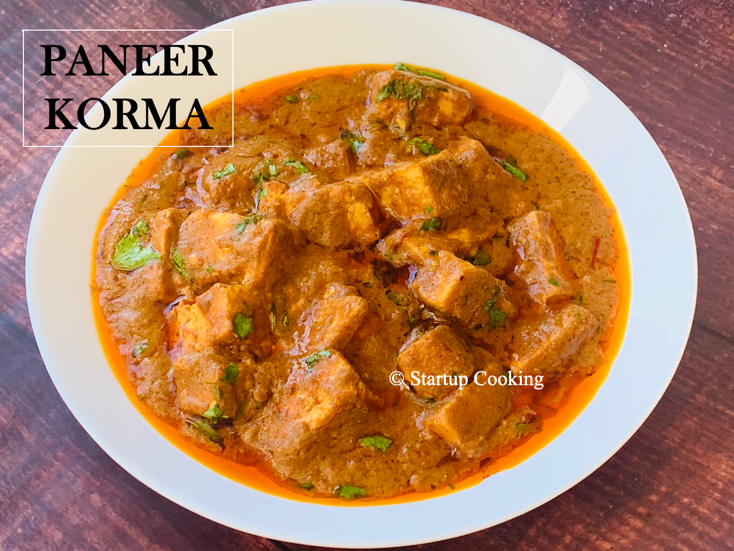paneer korma