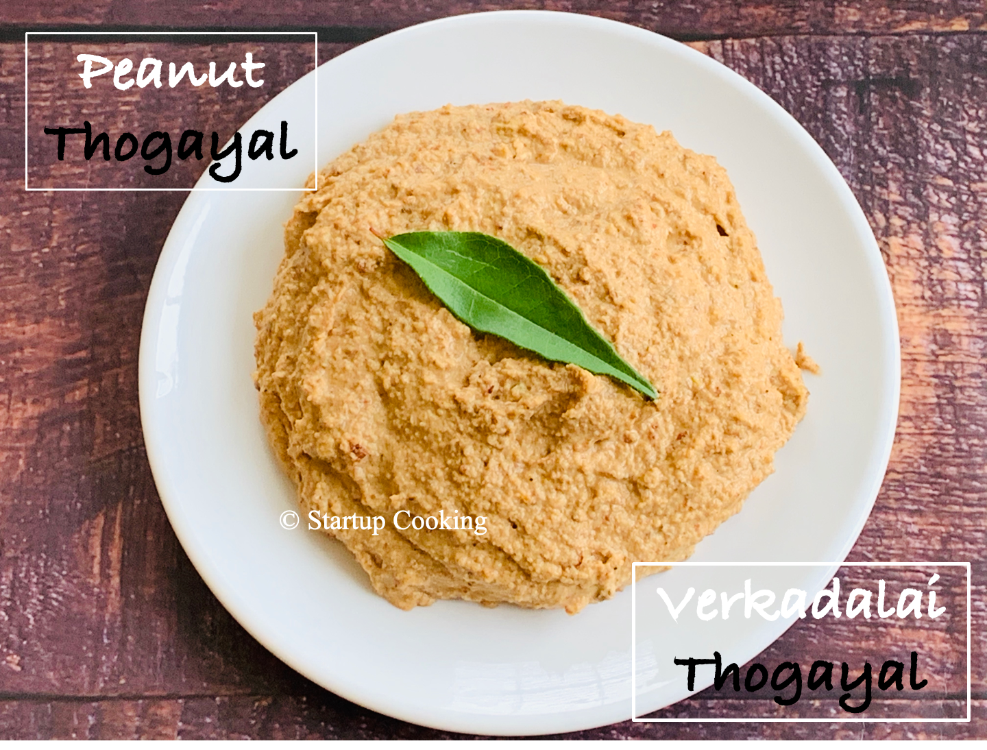 peanut thogayal
