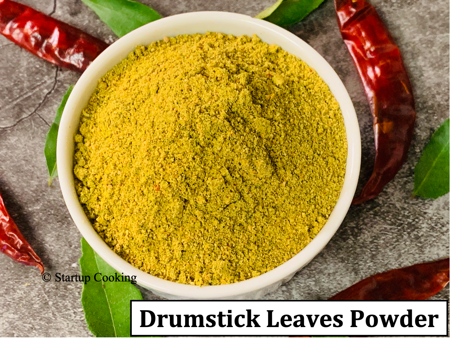 drumstick leaves podi