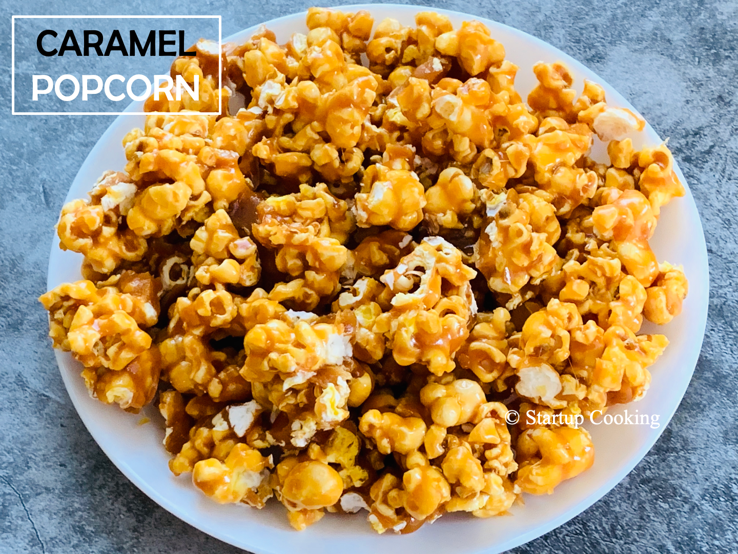 caramel popcorn