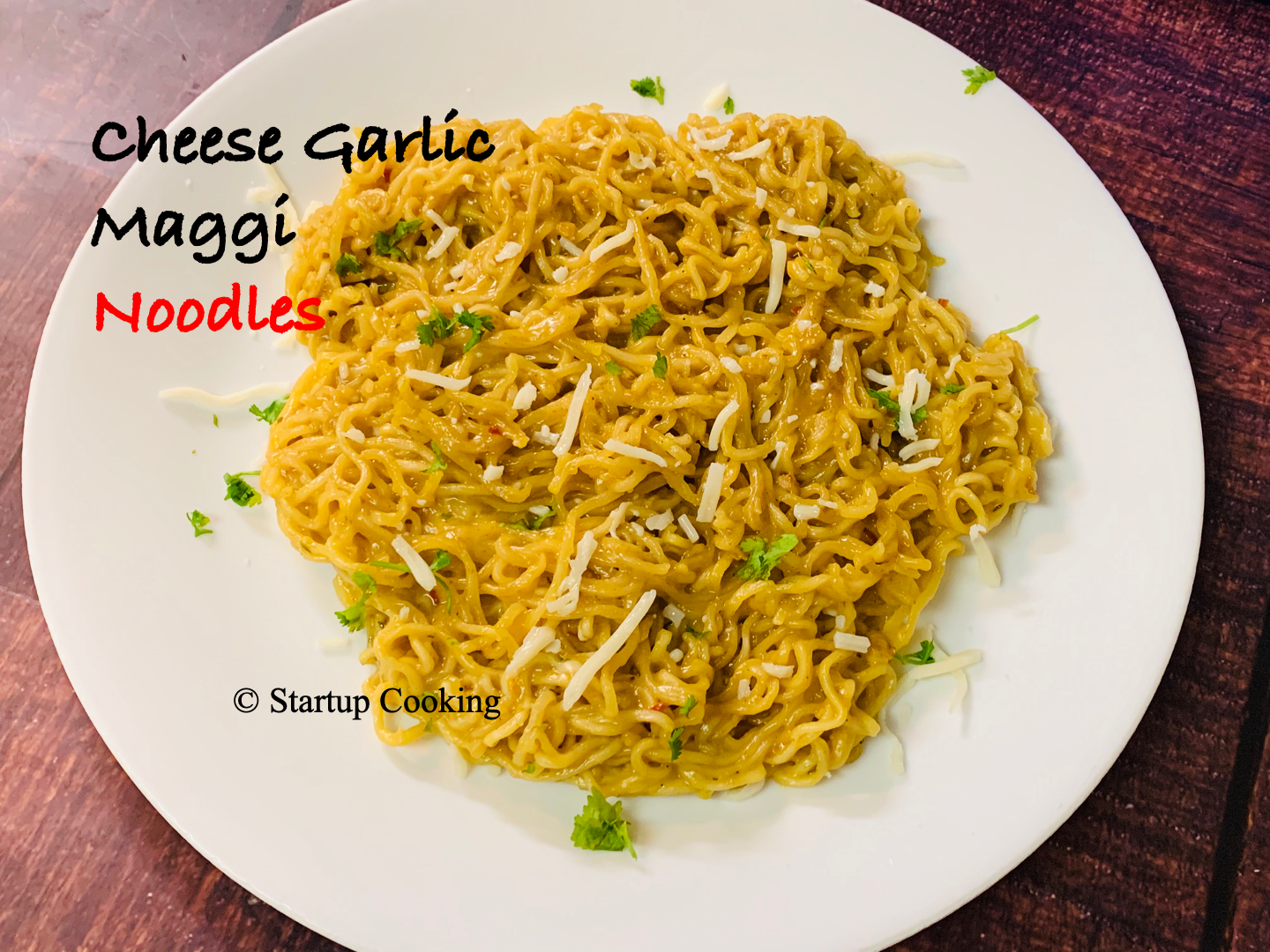 Cheese Maggi noodles