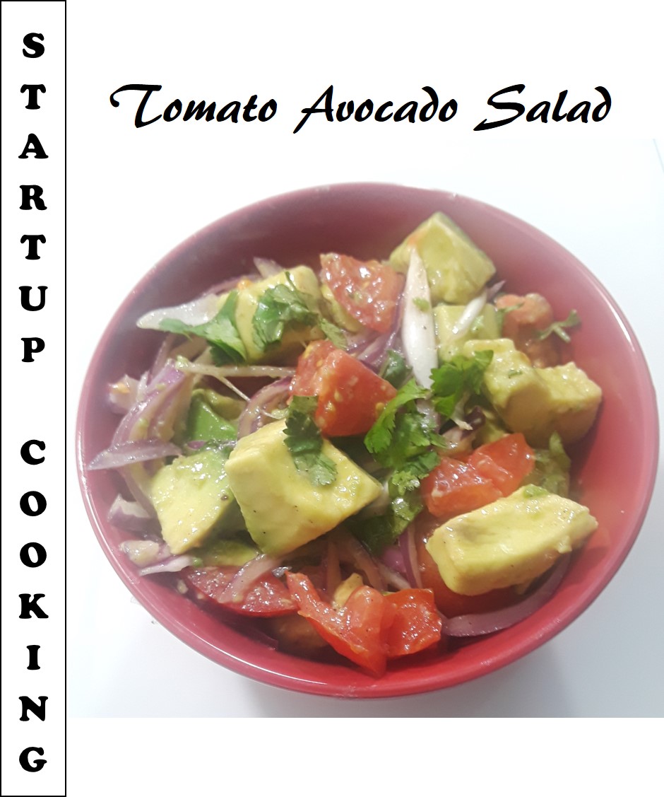 tomato avocado salad