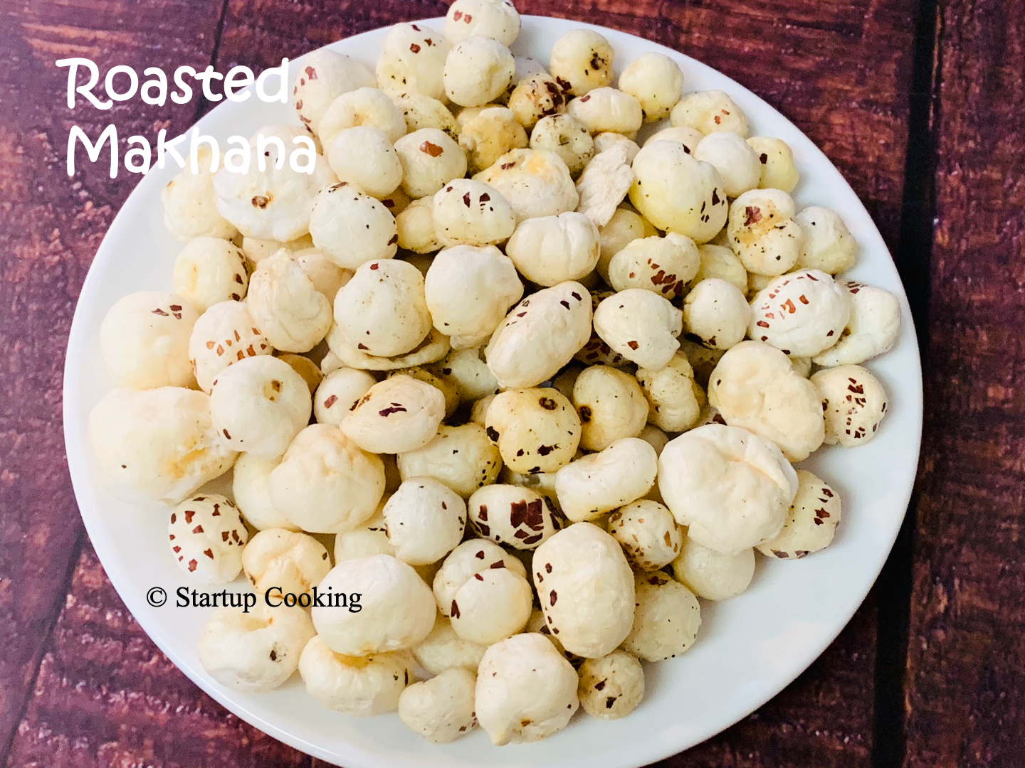 roasted makhana