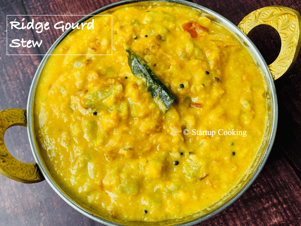 Peerkangai Kootu Recipe Ridge Gourd Stew Recipe Startup Cooking 23