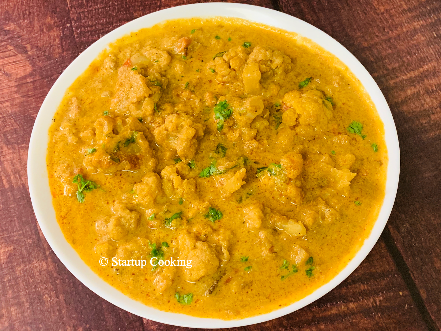 cauliflower kurma
