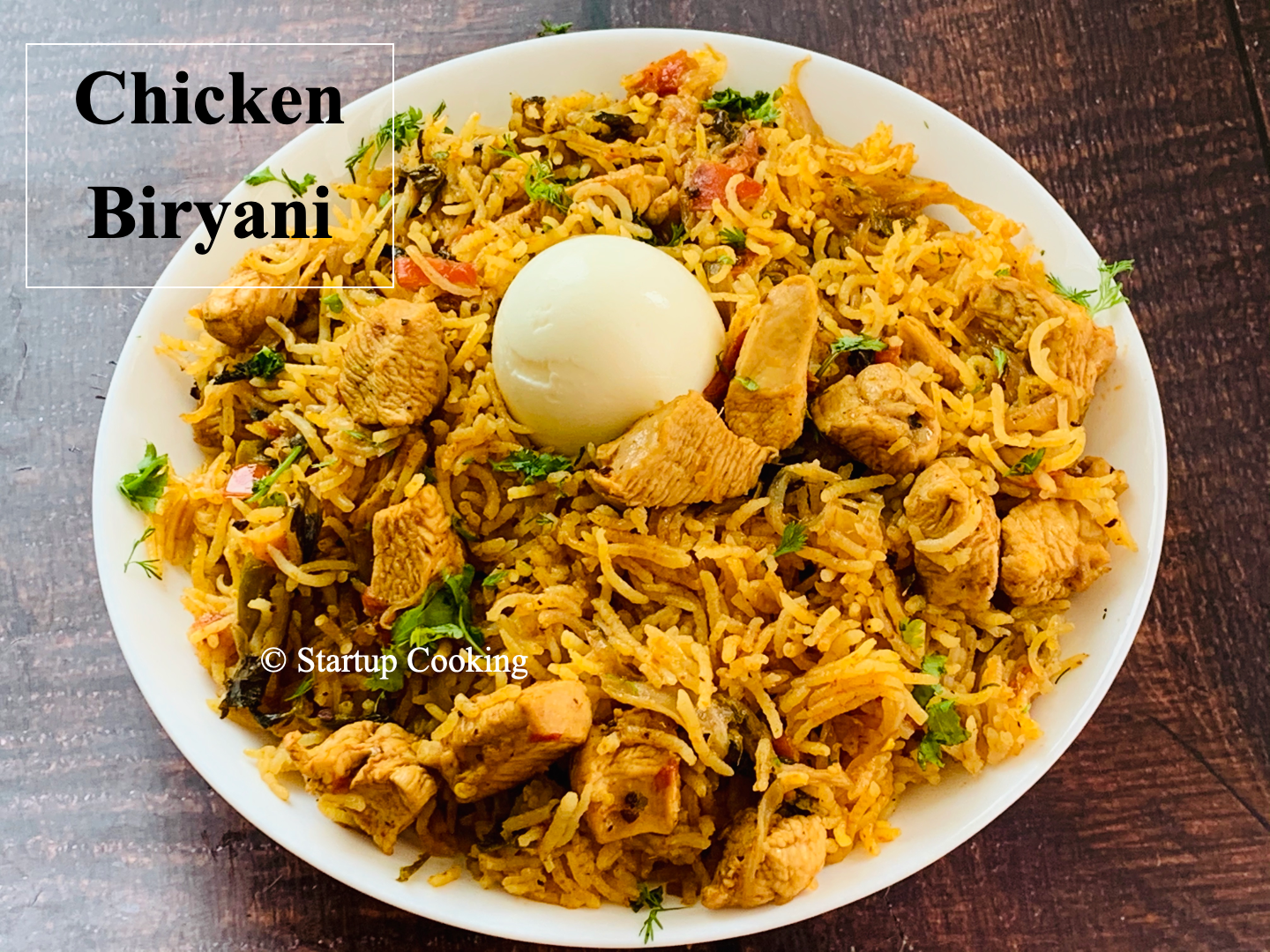 Chicken Biryani Recipe Pressure Cooker Chicken Biryani Startup Cooking 1
